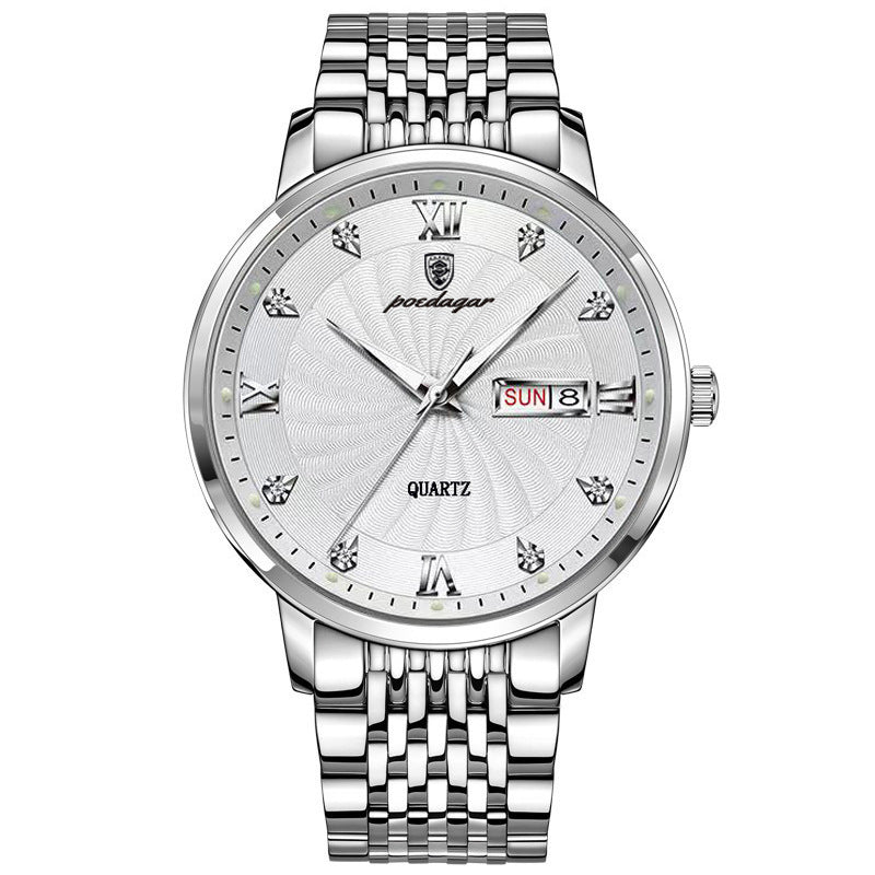 Baidaque's new men's watch for male students, luxurious and trendy fashion watch