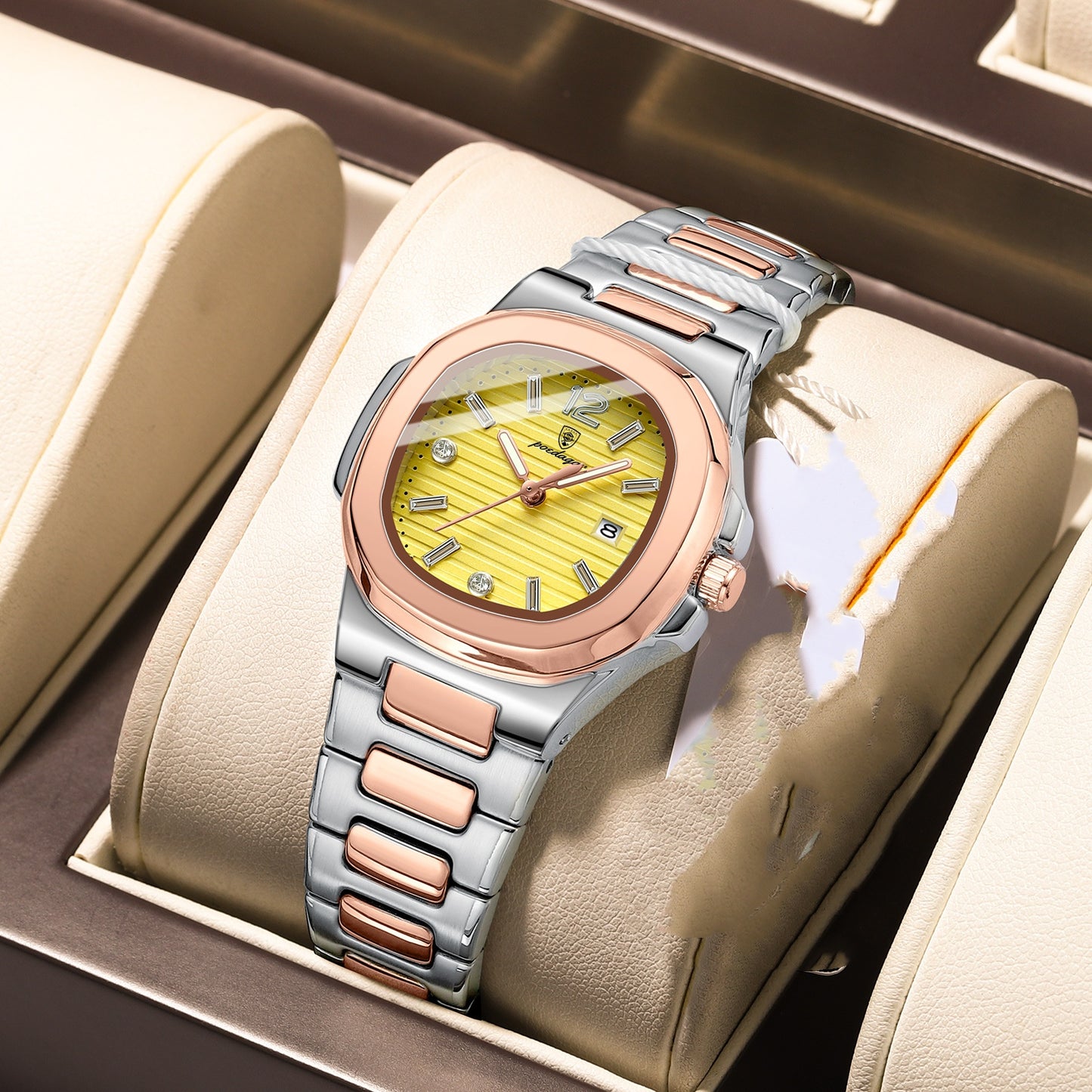 Swiss brand women's quartz watch new ultra-thin luminous watch