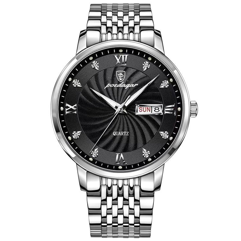 Baidaque's new men's watch for male students, luxurious and trendy fashion watch